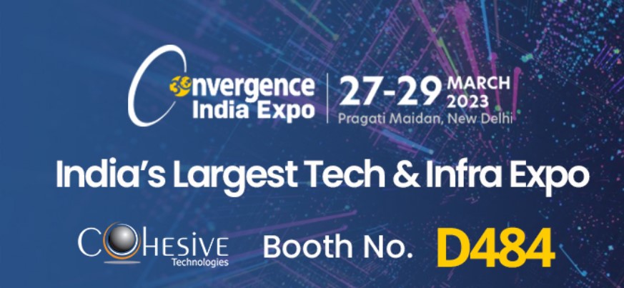 Cohesive Technologies exhibirá con Tonmind en Convergence India 2023