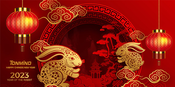 Tonmind 2023 Aviso de vacaciones del año nuevo lunar chino