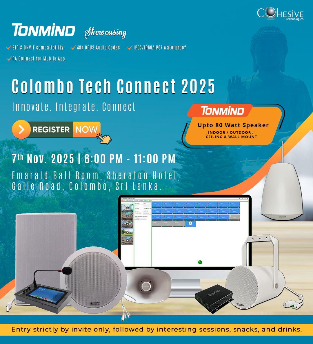 Cohesive Technologies y Tonmind presentan: Colombo Tech Connect 2025